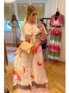 Capri mintás maxi ruha